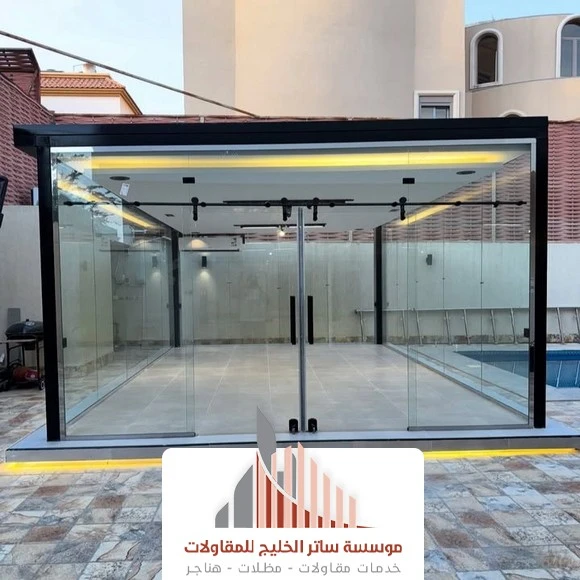ملحق خارجي زجاج الرياض