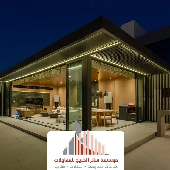 غرف زجاجية للسطح الرياض